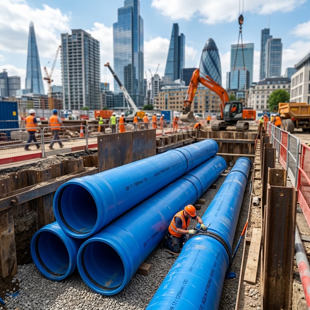 Urban Underground Water Pipeline Infrastructure